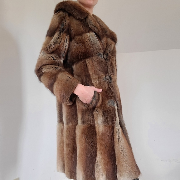 RARE VINTAGE - FUR JACKET - Picture 6 of 15